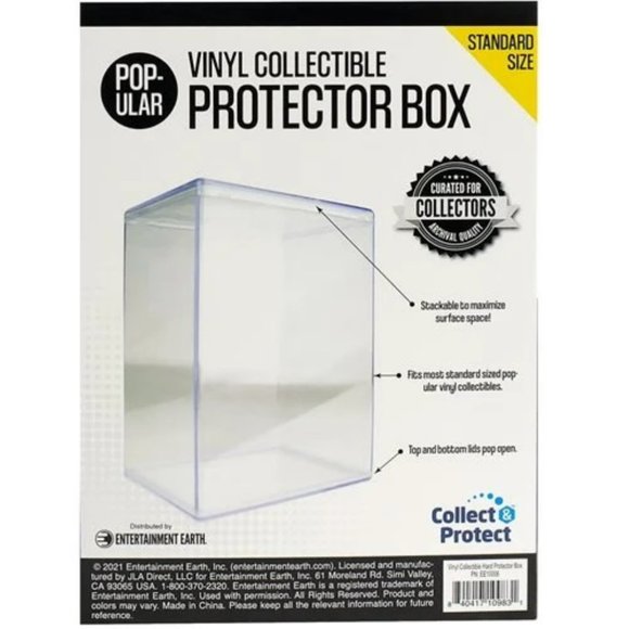 Entertainment Earth Vinyl Collectible Premium Interlocking Hard Protector Box - Picture 4 of 4